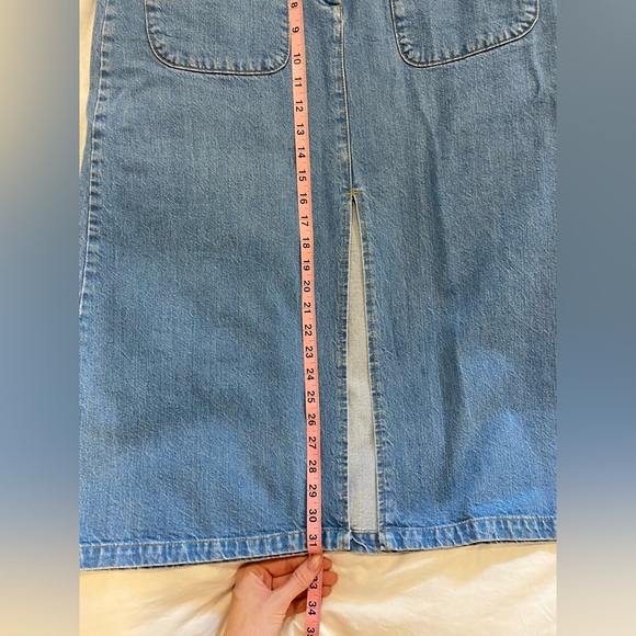 ASOS denim midi skirt - Picture 8 of 8